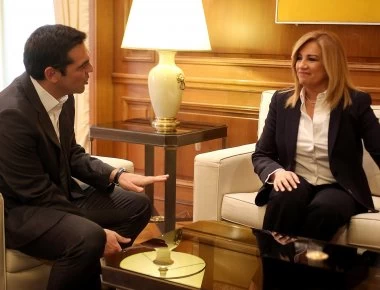 Το παρασκήνιο από τη συνάντηση Τσίπρα - Γεννηματά στο σπίτι του Αντώνη Λιβάνη